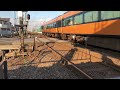 【オール現行塗装🍊】近鉄12200系🍊n55編成＋近鉄12200系🍊ns45編成 大阪難波行き 近鉄蟹江通過