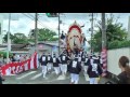 2016 鶴原地区地車 加支多神社宮入曳行