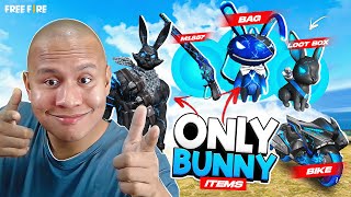 Free Fire But New Bunny Only Challenge in Solo Vs Squad 😱 Tonde Gamer - Free Fire Max