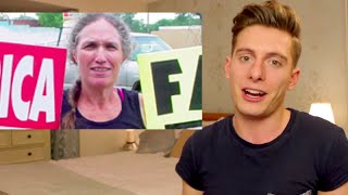 Gay Guy Calls Westboro Baptist Church's Shirley Phelps | What's Trending Now