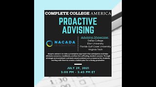 CCA Live | Proactive Advising