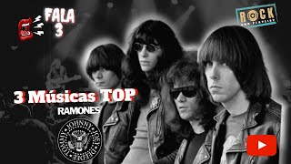 FALA 3 MÚSICAS TOP - RAMONES 🤘 Classic Rock #Shorts #ramones  #rock