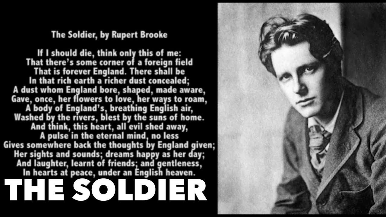 'The Soldier' By Rupert Brooke - YouTube