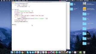 CTEC 121 - Calling Function with a List as an Argument