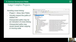 Large LabVIEW Project Development Techniques