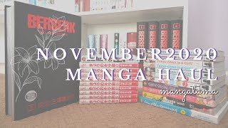 cute and compact manga haul & unboxing // november 2020