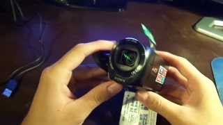 Camara de video Sony HDR CX220 (Unboxing Black friday edition)