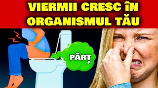 7 SEMNE CĂ VIERMII CRESC ÎN ORGANISMUL TĂU! CEL MAI BUN TRATAMENT!