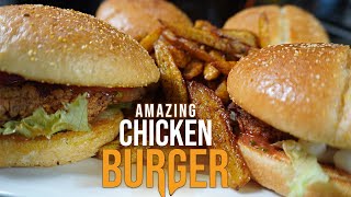 Amazing Chicken Zinger Burgers | Best Recipe ON YOUTUBE !