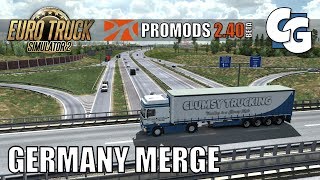 ETS2 - ProMods 2.40 Preview - Germany Merge