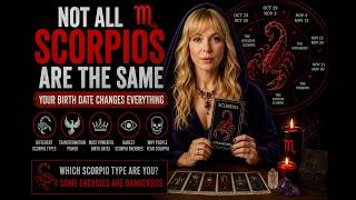 Not All Scorpios Are The Same | The Most Powerful Scorpio Birth Dates | 🔮🌟 🦂