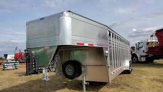 EBY Maverick Aluminum Livestock Trailer Walkthrough