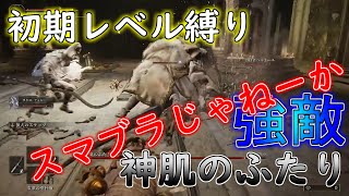 【エルデンリング】初期レベル縛り実況　神肌のふたり　みんなのトラウマ攻略「これ運ゲーです」