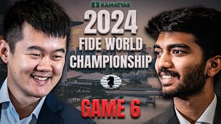 Tabla Ang Gusto, Pero AYAW Ng Isa! | GM Gukesh vs GM Ding | FIDE World Chess Ch. 2024 Game 6