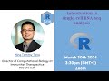 Introduction to single-cell RNA-seq analysis by Ming Tommy Tang | Tunis R User Group