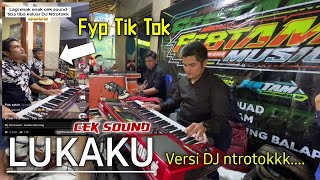 Cek Sound LUKAKU Versi DJ Ntrotoookkk..Fyp Tik tok