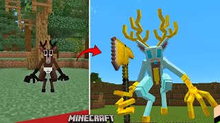 Tiến hóa Quái vật Hươu 99 Đêm trong Rừng lên dạng Kim Cương trong Minecraft | GHTG Minecraft