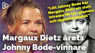 Margaux Dietz kammar hem Johnny Bode-pris | Trampat i klaveret | Skrev ”Bordellmammans visor”