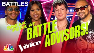 Bring on the Battle Advisors | NBC's The Voice 2022