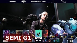 Fnatic vs Origen - Game 1 | Semi Finals S9 LEC Spring 2019 | FNC vs OG G1