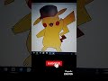 Pikachu Cartoon Design using python turtle 🐢 graphics || #shorts #python #pythoncoding #coding
