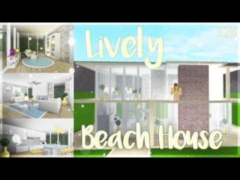 ROBLOX Speedbuild | Welcome To Bloxburg | Lively Beach House: 52k - YouTube