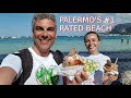 A walk in Mondello, Palermo, one of the best beaches in Sicily!