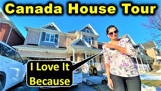 Canada House Tour | My Friend Bought A House In Canada ❤ | Canada Couple Vlogs