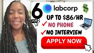 LabCorp is Urgently Hiring! Part & Full Time WFH Jobs | No Interview