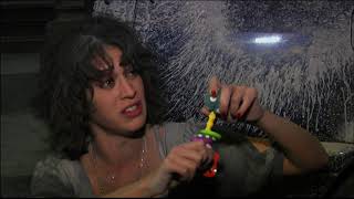 T J Miller and Lizzy Caplan Easter Egg 1