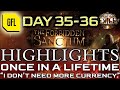 Path of Exile 3.20: THE FORBIDDEN SANCTUM DAY # 35-36 Highlights ONCE IN A LIFETIME, RNG IS WITH HIM