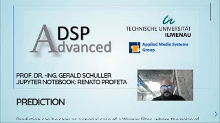 Advanced Digital Signal Processing using Python - 14 Prediction