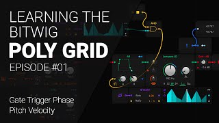 The Bitwig Grid - Gate, Trigger, Phase, Pitch, Velocity. E01