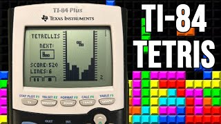 Tetris on the TI-84 Plus Calculator