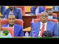 Senatar saynab Tiinbiye ayaa maanta xildhibanida puntland u Doorten senatarada puntland aqalka sare