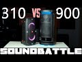 SONY SRS xv900 vs JBL Partybox 310 : Binaural sound sample