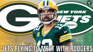 REPORT: New York Jets FLYING To Meet With Aaron Rodgers In Person