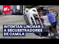 Intentan linchar a secuestradores de la niña Camila en Taxco - N+