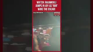 'RRR' Oscar Winning Moment | Rajamouli Jumps In Joy As 'Naatu Naatu' Wins | Academy Awards 2023
