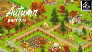 EP.199 : Autumn part 3/3 - HayDay FarmDesign!