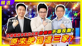 【投資最給力EP.119精選】台積電資本支出大增 設備廠不漲反跌? 原來肥到這三家?