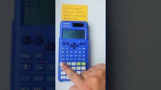 Switch results between improper fraction and mixed fraction on scientific #calculator #education