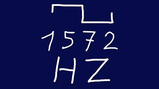 1572 hz square