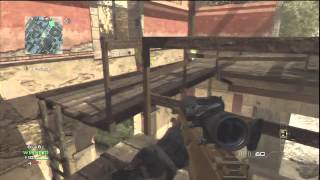 MW3 : Face Off 2v2 Kill Confirmed on Erosion Gold Barret 50.Cal HD