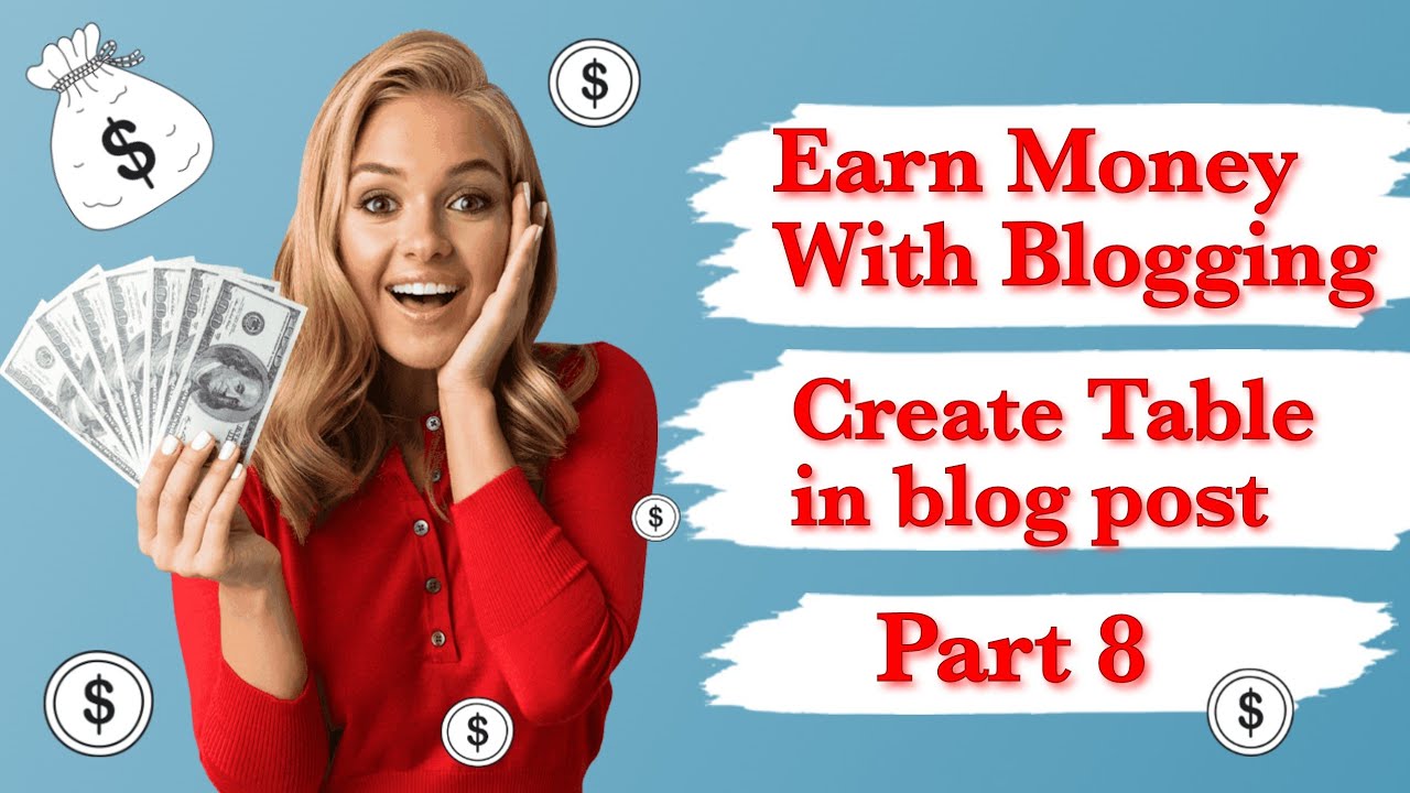 Blogger Tutorial How To Create Table In Blogger Post Post Blogger