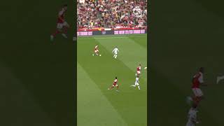 Liverpool freekick to an Arsenal goal in seconds