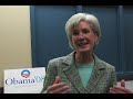 gov. kathleen sebelius on vote for change