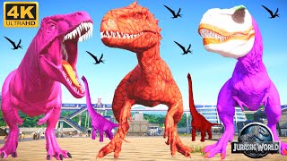 Velociraptors MINECRAFT*Rex MOSASAURUS SPINOSAURUS Triassic\u0026 Apatosaurus: The last day of dinosaurs?