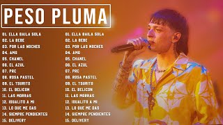 PESO PLUMA MIX | TOP 15 | ALBUM DE PESO PLUMA 2023 - MEJOR CANCIÓN PESO PLUMA 2023