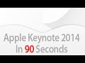 Apple - September Event 2014 In 90 Seconds